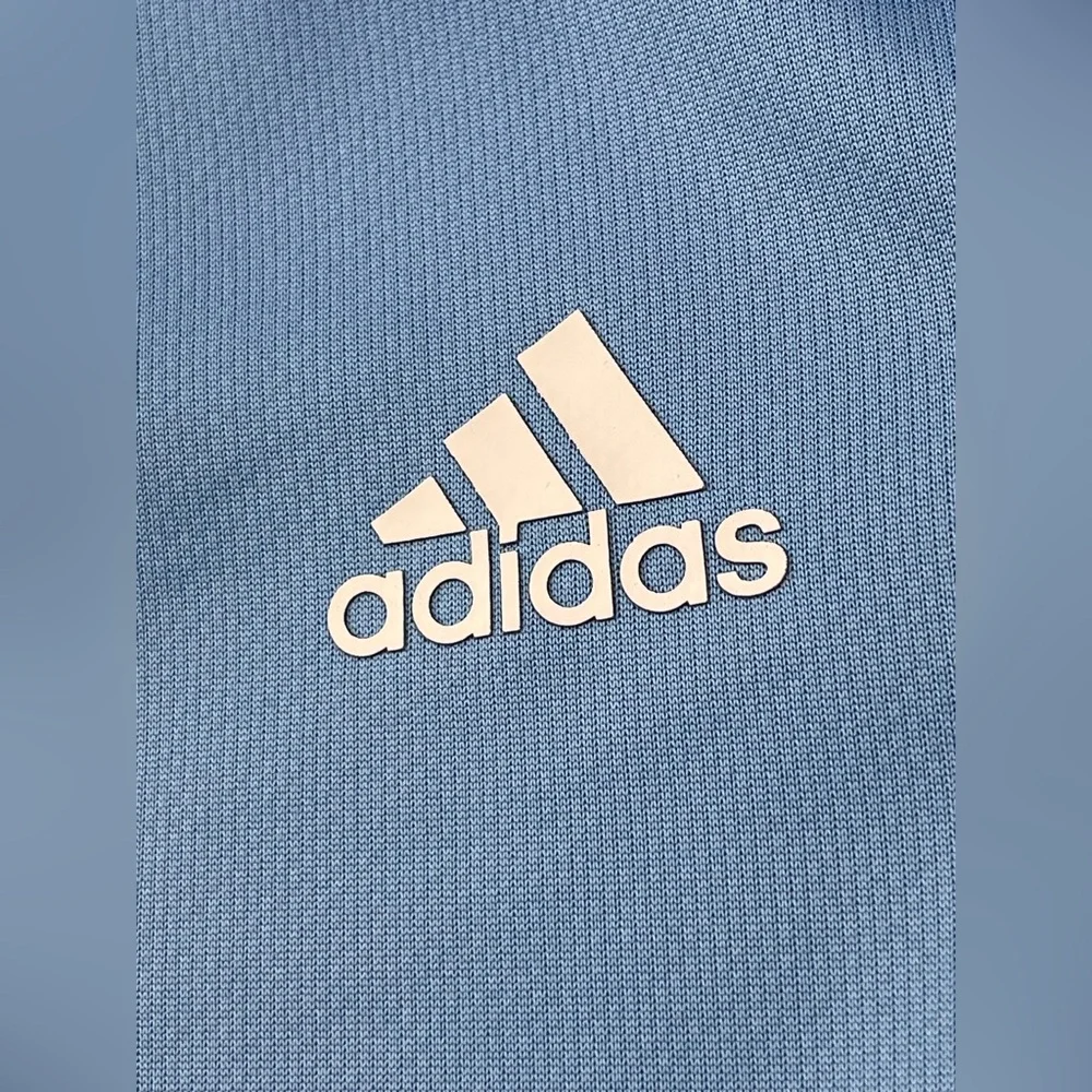 Adidas Men’s Performance 1/4 Zip Short Sleeve Polo. Size Medium.